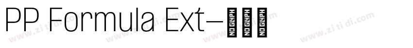 PP Formula Ext字体转换
